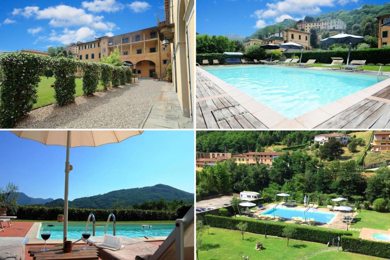 Park Hotel Regina - With Air-Condition And Pool Bagni di Lucca Exterior foto